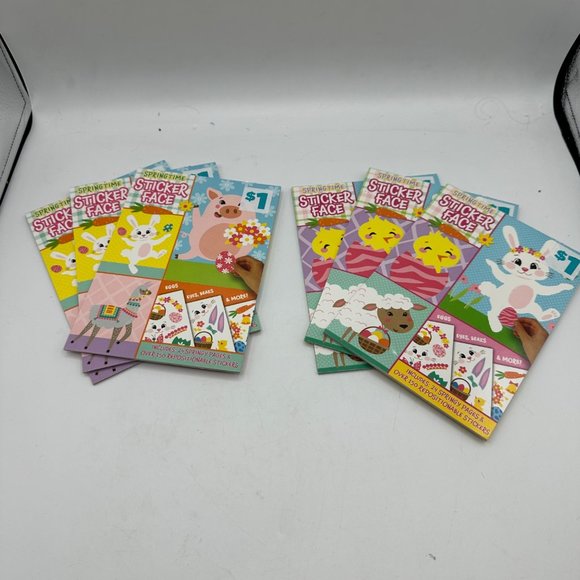 Old East Main Co. Happy Easter Large Window Clings Sticker Packs Bunny Rabbit Eg - Picture 2 of 16